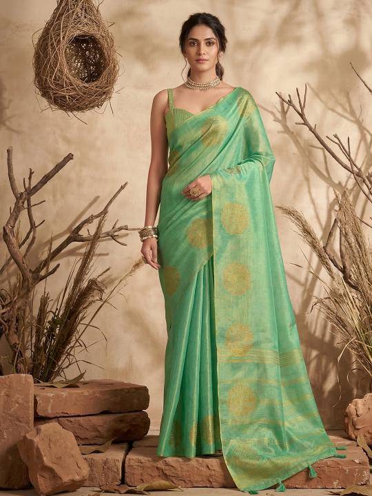 SHREE SHYAM FASHION SUVARNA TISSUE SILK Latest sarees in Bangalore wholesale market